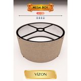 Marsilyan Vizon Lambader Başlığı 35 cm Mega Boy - 1 - 10 W - Amber
