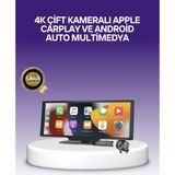 Marsilyan Volkswagen Golf, Polo, Passat, Jetta, Tiguan, Bmw 3-5 Serisi Carplay Android Auto 10.26” Ekran - 001-Renkli
