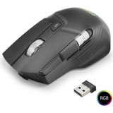 Marsilyan W13 Kablosuz Gaming Mouse Dual Mod 10000 Dpi 10 Tuş 1000 Hz Rgb - Siyah