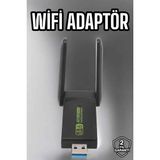 Marsilyan Wifi Adaptör Çift Bantlı Kablosuz Wifi Adaptörü - Renkli - standart
