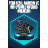 Marsilyan Wireless Gaming Kulaklık Mikrofonlu Bluetooth Oyuncu Kulaklığı - Renkli - 1