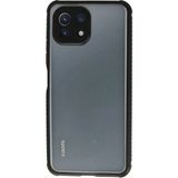 Marsilyan™- Xiaomi Mi 11 Lite Kılıf Miami Şeffaf Silikon - Siyah