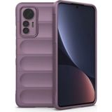 Marsilyan™- Xiaomi Mi 12 Lite Kılıf Optimum Silikon - Mor