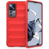 Marsilyan™- Xiaomi Mi 12T Pro Kılıf Optimum Silikon - Kırmızı
