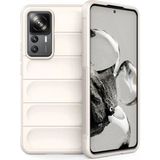 Marsilyan™- Xiaomi Mi 12T Pro Kılıf Optimum Silikon - Krem