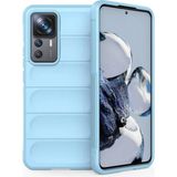 Marsilyan™- Xiaomi Mi 12T Pro Kılıf Optimum Silikon - Sky Blue