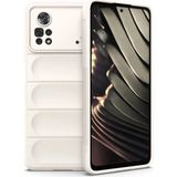 Marsilyan™- Xiaomi Poco X4 Pro 5g Kılıf Optimum Silikon - Krem