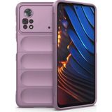 Marsilyan™- Xiaomi Poco X4 Pro 5g Kılıf Optimum Silikon - Mor
