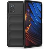Marsilyan™- Xiaomi Poco X4 Pro 5g Kılıf Optimum Silikon - Siyah