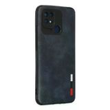 Marsilyan Xiaomi Redmi 10C Kılıf Loop Deri Silikon - Lacivert