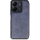 Marsilyan™- Xiaomi Redmi 13C Kılıf Flip Cover - Lacivert