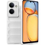 Marsilyan™- Xiaomi Redmi 13C Kılıf Optimum Silikon - Krem