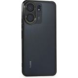 Marsilyan™- Xiaomi Redmi 13C Kılıf Razer Lensli Silikon - Siyah