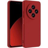Marsilyan™- Xiaomi Redmi 14C Kılıf Nano Içi Kadife Silikon - Kırmızı