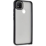 Marsilyan™- Xiaomi Redmi 9c Kılıf Elegant Kapak - Siyah