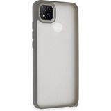Marsilyan™- Xiaomi Redmi 9c Kılıf Elegant Kapak - Titan Gri