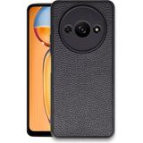 Marsilyan™- Xiaomi Redmi A3 4g Kılıf Aras Deri Kapak - Siyah