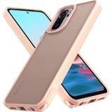 Marsilyan™- Xiaomi Redmi Note 10 Pro Kılıf Elegant Kapak - Pudra
