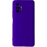 Marsilyan™- Xiaomi Redmi Note 10 Pro Kılıf Nano Içi Kadife Silikon - Mor