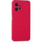 Marsilyan Xiaomi Redmi Note 12 4g Kılıf Nano İçi Kadife Silikon - Pembe