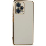 Marsilyan™- Xiaomi Redmi Note 12 Pro Plus Kılıf Volet Silikon - Beyaz