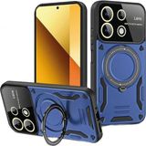 Marsilyan™- Xiaomi Redmi Note 13 4g Kılıf Joy Lens Standlı Kapak - Lacivert