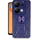 Marsilyan™- Xiaomi Redmi Note 13 4g Kılıf Lincoln Silikon - Lacivert