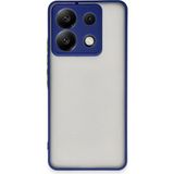 Marsilyan™- Xiaomi Redmi Note 13 5g Kılıf Montreal Silikon Kapak - Lacivert