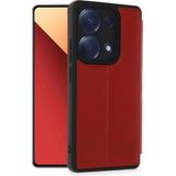 Marsilyan™- Xiaomi Redmi Note 13 Pro 4g Kılıf Flip Cover - Kırmızı