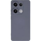 Marsilyan™- Xiaomi Redmi Note 13 Pro 4g Kılıf Nano Içi Kadife Silikon - Gri