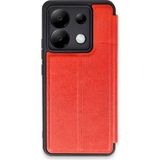 Marsilyan™- Xiaomi Redmi Note 13 Pro 5g Kılıf Flip Cover - Kırmızı