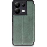 Marsilyan™- Xiaomi Redmi Note 13 Pro 5g Kılıf Flip Cover - Koyu Yeşil