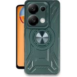 Marsilyan™- Xiaomi Redmi Note 13 Pro 5g Kılıf Lincoln Silikon - Koyu Yeşil