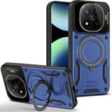 Marsilyan™- Xiaomi Redmi Note 14 Pro 4g Kılıf Joy Lens Standlı Kapak - Lacivert