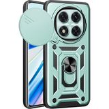 Marsilyan™- Xiaomi Redmi Note 14 Pro 4g Kılıf Pars Lens Yüzüklü Silikon - Yeşil