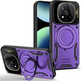 Marsilyan™- Xiaomi Redmi Note 14 Pro 5g Kılıf Joy Lens Standlı Kapak - Mor