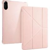 Marsilyan Xiaomi Redmi Pad 2 Kalemlikli Mars Tablet Kılıfı - Rose Gold - 1 - Renkli