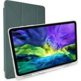 Marsilyan Xiaomi Redmi Pad Kılıf Kalemlikli Mars Tablet Kılıfı - Koyu Yeşil - 1 - Renkli