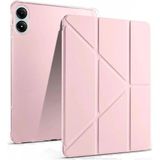 Marsilyan Xiaomi Redmi Pad Pro 12.1 Kılıf Kalemlikli Mars Tablet Kılıfı - Rose Gold - Renkli
