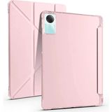Marsilyan Xiaomi Redmi Pad Se 4g Kılıf Kalemlikli Mars Tablet Kılıfı - Rose Gold - 1 - Renkli