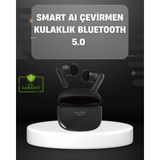 Marsilyan Yapay Zeka Destekli Bluetooth Kulaklık Anlık Çeviri ve Gürültü Engelleme - MCT1047-2292 - Çok Renkli