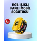 Marsilyan Yarı Iletken Çipli Rgb Işıklı Telefon Soğutucu
