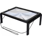 Marsilyan™- Yaşlılar Için A4 Boyutu Masa Tipi Işıklı Okuma Büyüteç TH275205B