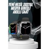 Marsilyan Yeni Model Akıllı Saat Dokunmatik Ekran Unisex Amoled Ekran 44 mm - 35 - 48 mm - 1 - Renkli