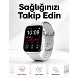 Marsilyan Yeni Nesil Akıllı Saat Adımsayar, Gps, Nabız Ölçer, Uyku ve Sağlık Takibi (Kopya) - Renkli - 1