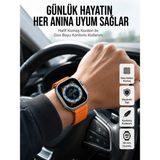 Marsilyan Yeni Nesil Akıllı Saat Çok Yönlü Titreşimli 49 mm Android ve Ios Uyumlu - 35 - 48 mm - 1 - Renkli