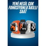 Marsilyan Yeni Nesil Akıllı Saat Müzik Dinleme Bildirim Görme Sesli Asistan Desteği - MCT7410-7954 - Çok Renkli