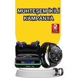 Marsilyan Yeni Nesil Akıllı Saat ve Bluetooth Kulaklık Titreşim Bildirimleri Uyku Takibi - 1 - Renkli