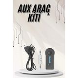 Marsilyan Yeni Nesil Bluetooth Aux Araç Kiti Siyah Tv Tablet Telefon Araç Araba - Renkli - standart