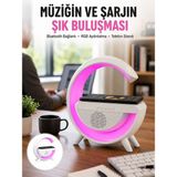 Marsilyan Yeni Nesil Bluetooth Hoparlör Speaker 5.0 Taşınabilir G Şeklinde Powerbankli Yen - MCT3037-1068 - Çok Renkli